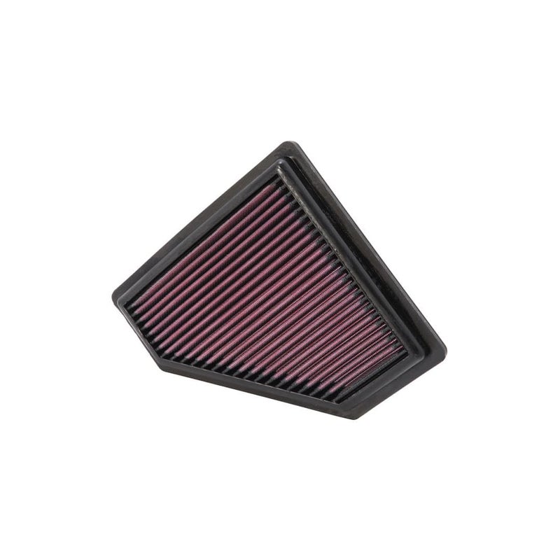 K+N K&N Engine Air Filter: Reusable, Clean Every 75,000 Miles, Washable, Premium, Replacement Car Air Filter: Compatible with 2008-2011 FORD (Focus), 33-2401 - Image 3
