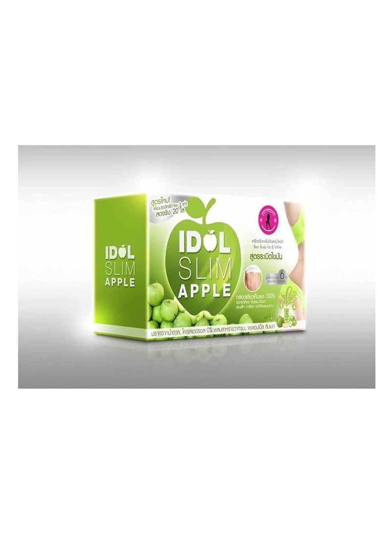 Idol Slim Apple Drink 10 Sachets | Delicious Weight Management Powder Drink - Image 2