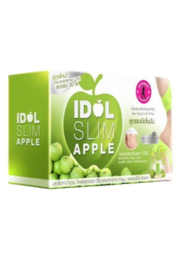 Idol Slim Apple Drink 10 Sachets | Delicious Weight Management Powder Drink - Image 5
