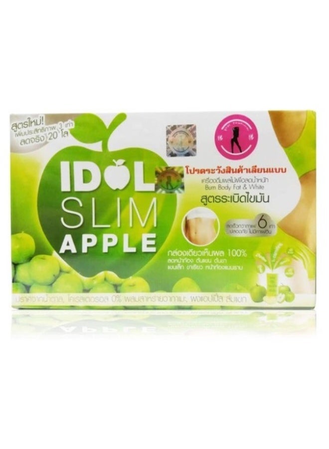 Idol Slim Apple Drink 10 Sachets | Delicious Weight Management Powder Drink - Image 4