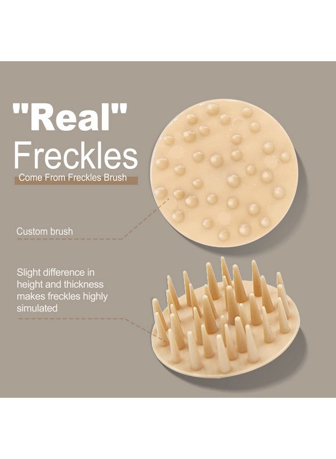 MAYKOO Freckle Cushion Natural Like Freckle Makeup Fake Freckles Pen Waterproof Long Lasting Quick Dry, Get Sun-kissed Stars Makeup Freckle in One Press, Fresh Brown, 15g - Image 5