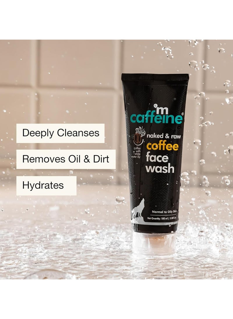 إم كافيين غسول الوجه بالقهوة المنظف العميق بالقهوة للتحكم في الزيوت | غسول الوجه دي تان للرجال والنساء | غسول الوجه المضاد للتلوث للاستخدام اليومي في الصيف | 100 مل - Image 2