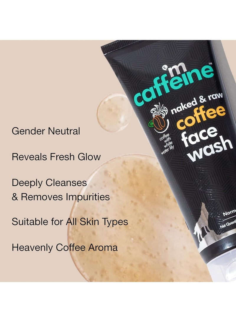 إم كافيين غسول الوجه بالقهوة المنظف العميق بالقهوة للتحكم في الزيوت | غسول الوجه دي تان للرجال والنساء | غسول الوجه المضاد للتلوث للاستخدام اليومي في الصيف | 100 مل - Image 5