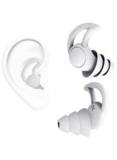 Bluedio Enjoy Peaceful Sleep with Bluedio EN White Earplugs for Noise Reduction and Ear Protection  - Image 2