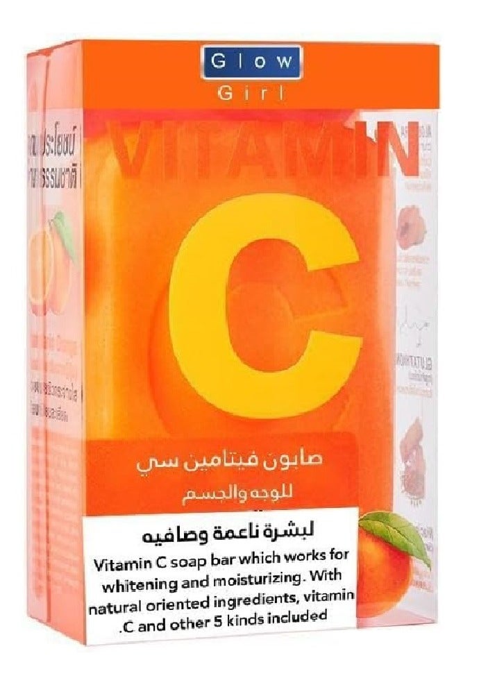 Glow Girl Vitamin C Soap 100 g - Image 2