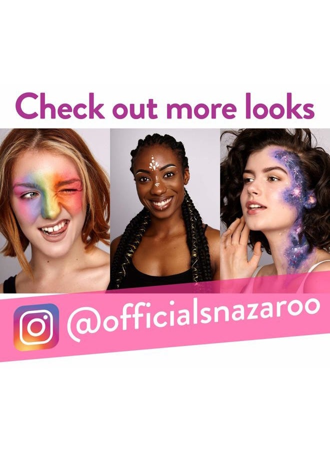 Snazaroo - Sparkle Face and Body Paint, 18.8g (0.66-oz) Pot, Sparkle White - Image 1