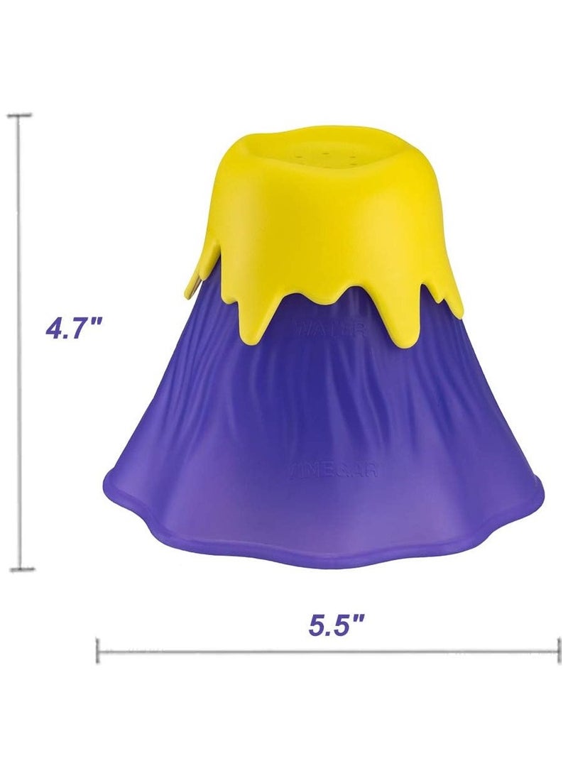 Generic - Volcano Microwave Cleaner- Microwave Oven Steam Cleaner High Temperature Steamer Easily Crud in Minutes Steam Cleans and Disinfects with Vinegar and Water for Kitchen (Purple) - Image 1