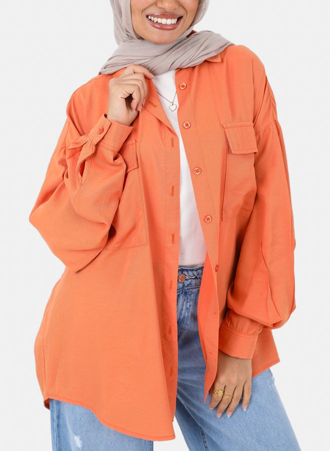 Just for Women Two Pockets Shirt - Image 2