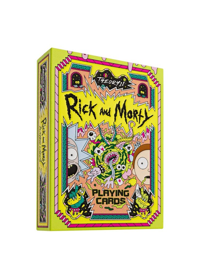 Theory11 theory11 Rick and Morty Playing Cards  - Image 1