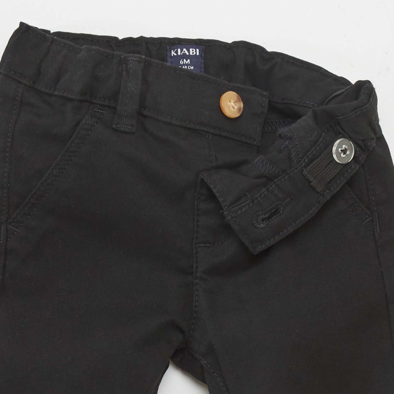 Kids Unisex Plain chinos