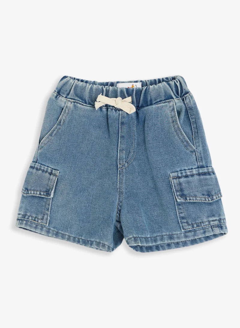 Pinata Cargo  Denim Shorts