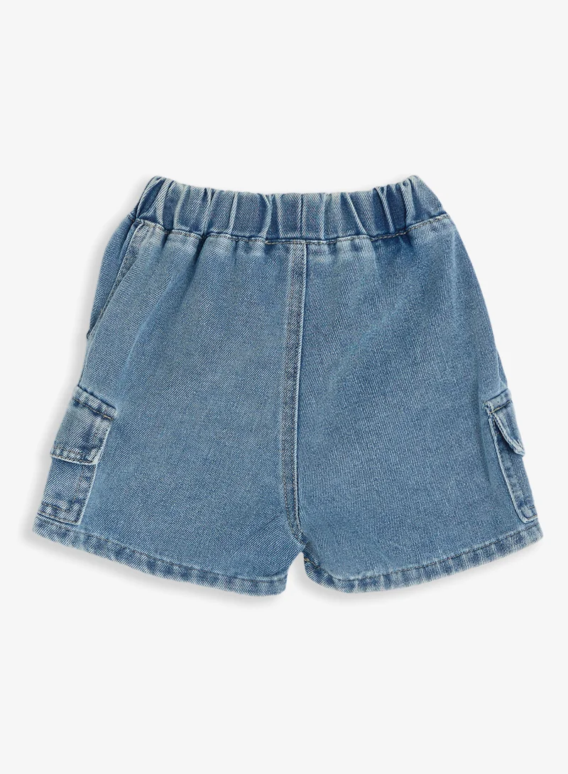 Pinata Cargo  Denim Shorts