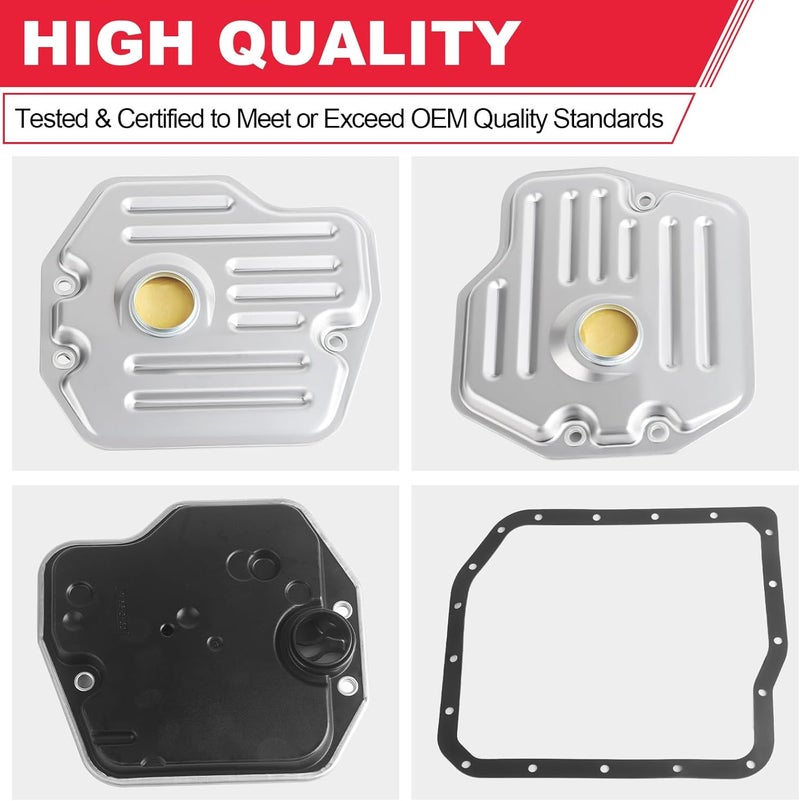 Fitede Automatic Transmission Filter with Gasket Kit for U140E U140F U240E U241E - Compatible with Toyota, Lexus, Scion - Image 4