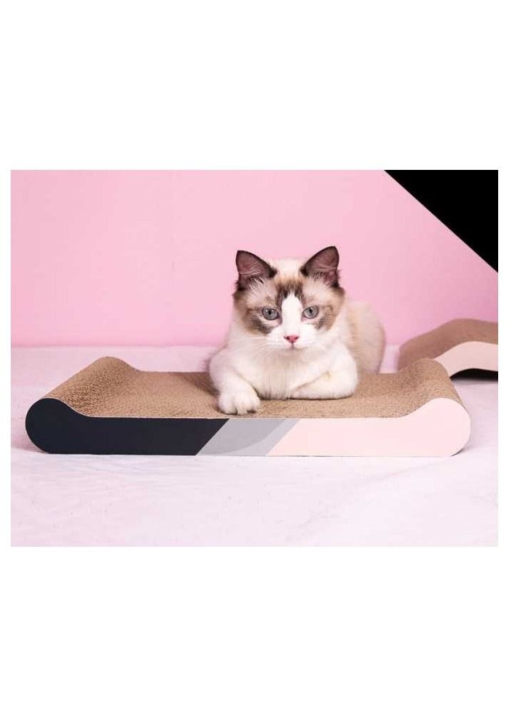 PADO Premium Textures Design Cat Scratcher With Wall 430x210x60mm - Image 2