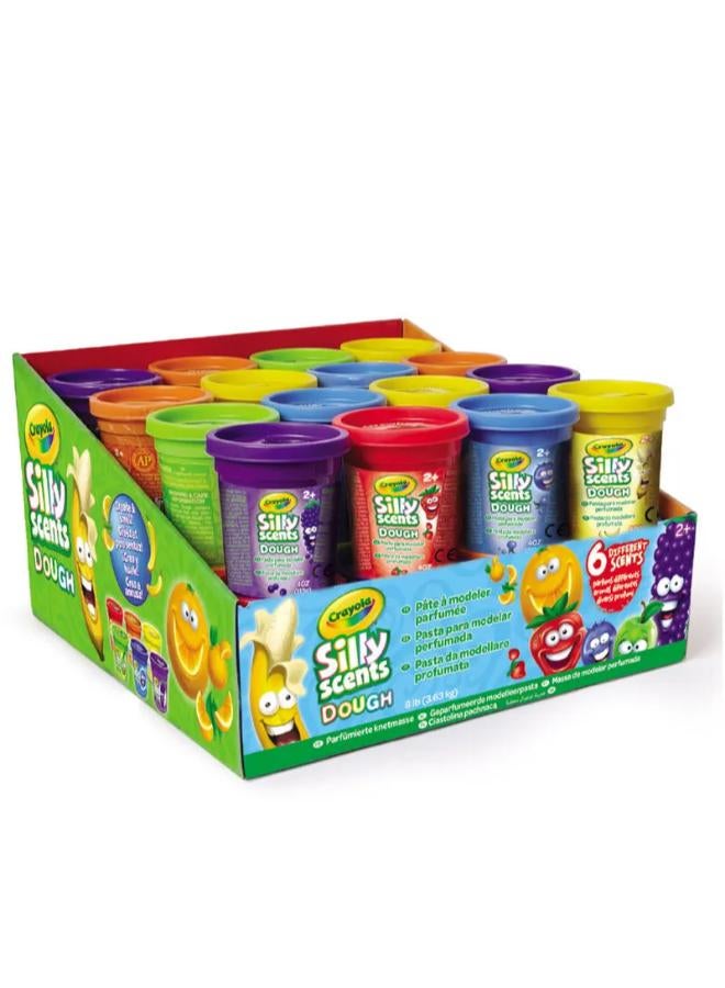 كرايولا وعاء عجينة تشكيل معطرة متنوعة الألوان