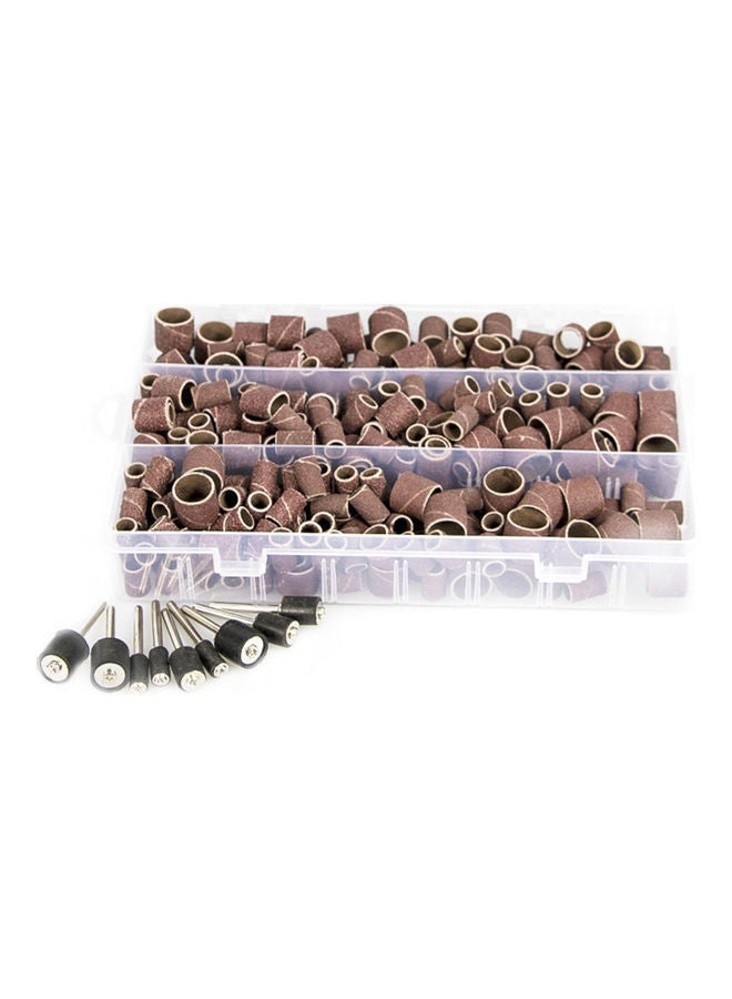 NIBEMINENT 338-Piece Sanding Drum Tool Set Red  - Image 5