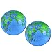 Coopay 2 Pack Inflatable Globe PVC World Globe Inflatable Earth Beach Ball for Beach Playing or Teaching - Image 3