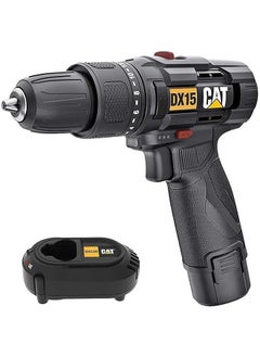 CAT Dx15 12Volt 2.0Ah Li Ion Professional Rechargeable Hammer Impact Drill 
