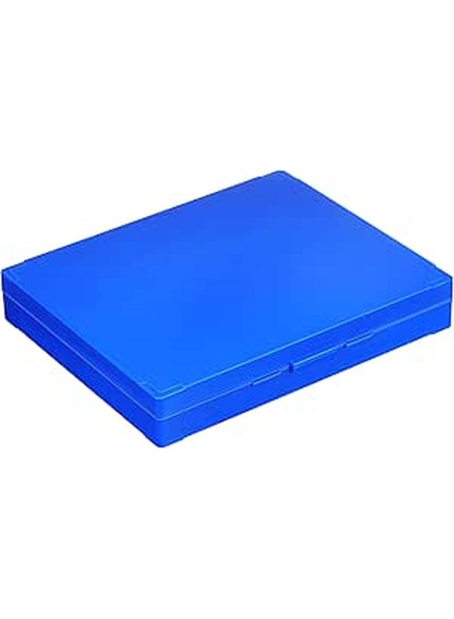 100 Place Plastic Microscope Slide Storage Box With Lid For Classroom Pathology - Image 1