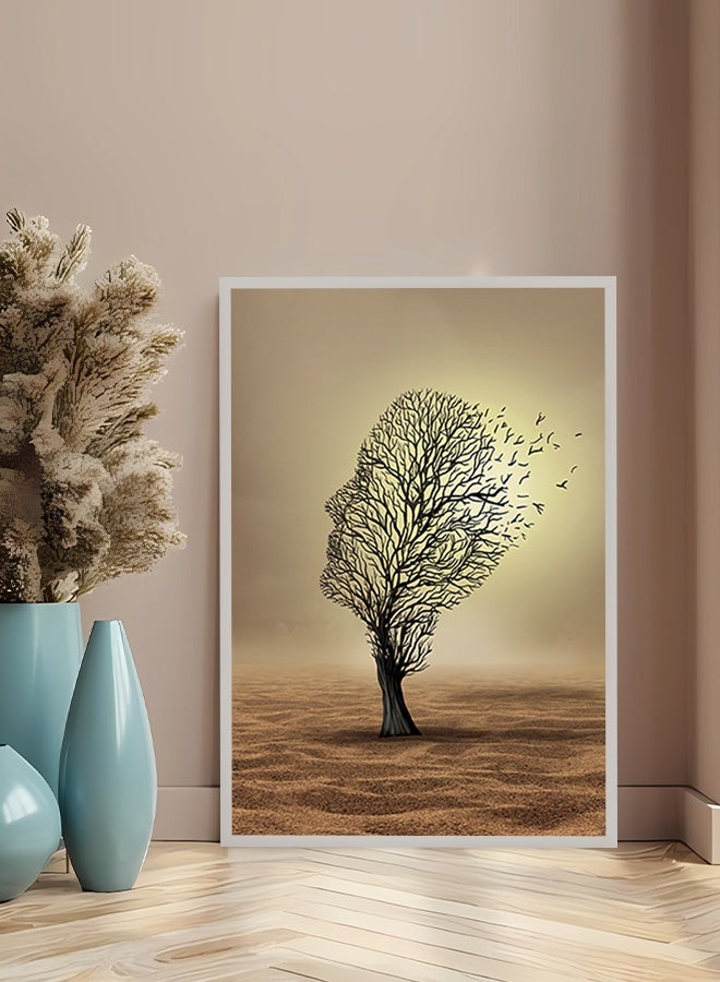 4gdran Canvas Wall Art For Wall Decoration, Modern Design,with a Hollow Frame,Size (120x80),One Piece  - Image 3
