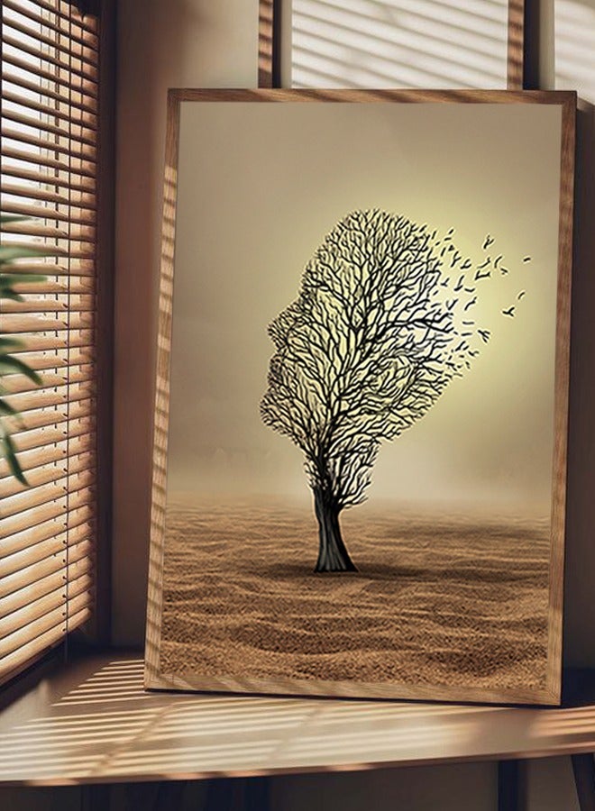 4gdran Canvas Wall Art For Wall Decoration, Modern Design,with a Hollow Frame,Size (120x80),One Piece  - Image 5