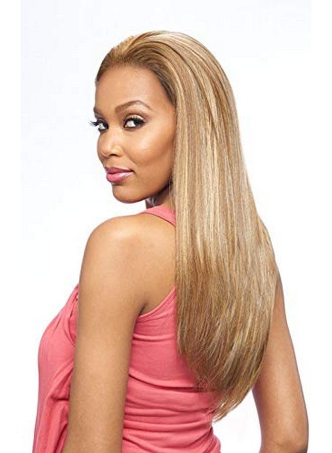 Vanessa Brazilian Human Hair Blend 360 Swissilk Lace Wig T360Hb Rose (1B Off Black) - Image 3