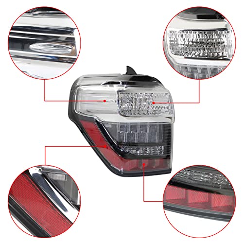 munirater 1-Pack Rear Left Tail Light Brake Lamp Assembly Replacement for 4Runner 2014-2020 Driver Side - Image 4