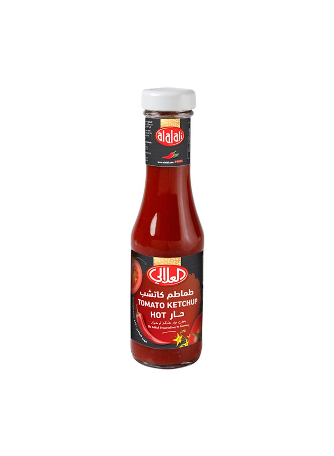 Al Alali Alali Hot Ketchup(Glass)-340Gm - Image 1