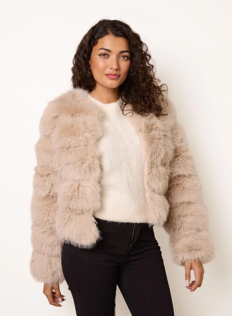 Faux Fur Short Coat