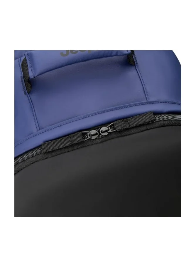 Jeep Dual Material Backpack - Multicolour