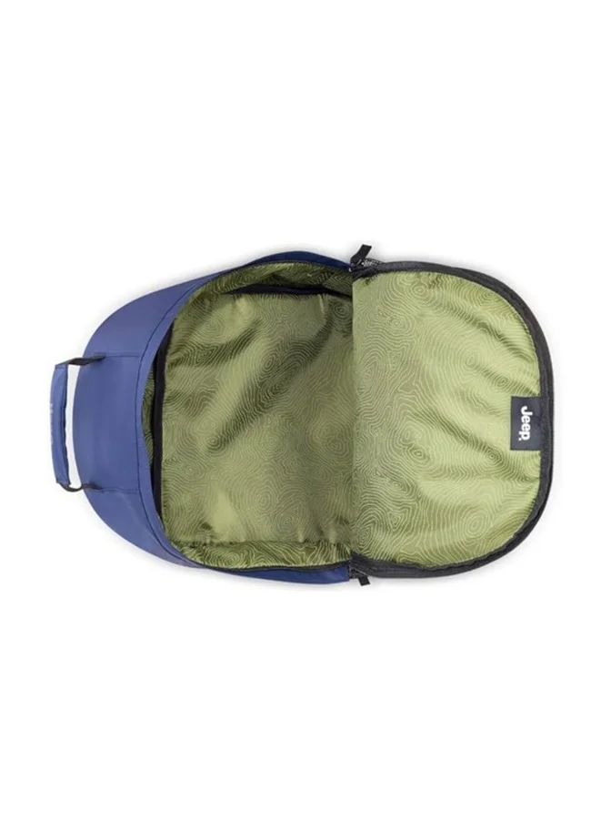 Jeep Dual Material Backpack - Multicolour