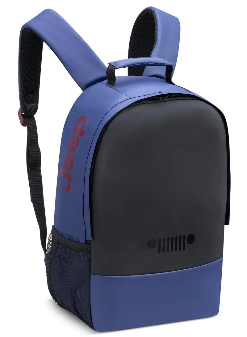 Jeep JS012C Dual Material Backpack - Navy