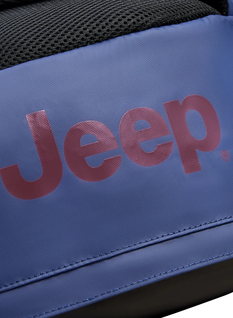 Jeep  JS012C Dual Material Backpack - Navy  | Best Price UAE