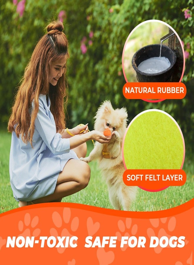 INSUM 1.5 Inch Mini Tennis Balls for X-Small Dogs & Cats, 20/40 Pack Soft Fetch Play Toys for Puppies & Kittens, Training & Indoor Outdoor Exercise - Image 4