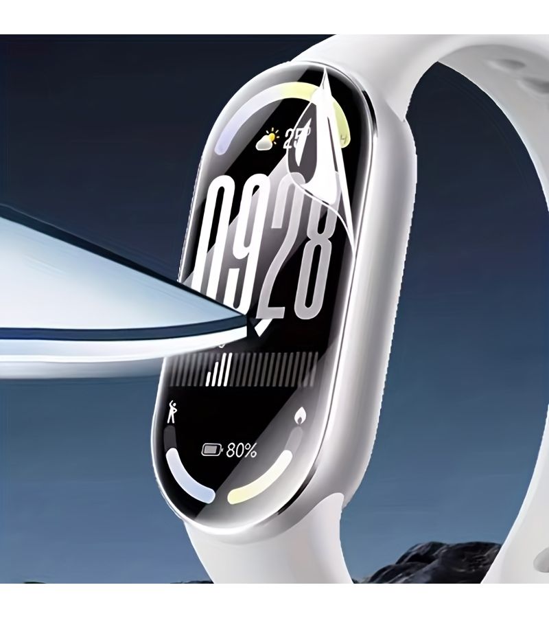3 عبوات من واقيات الشاشة الهيدروجيل لـ Xiaomi Mi Band 7 مقاومة للخدش ناعمة - Image 2