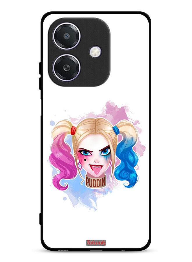 Tolwak Oppo A3x 5G Protective Case Cover Harley Quinn Art - Image 1
