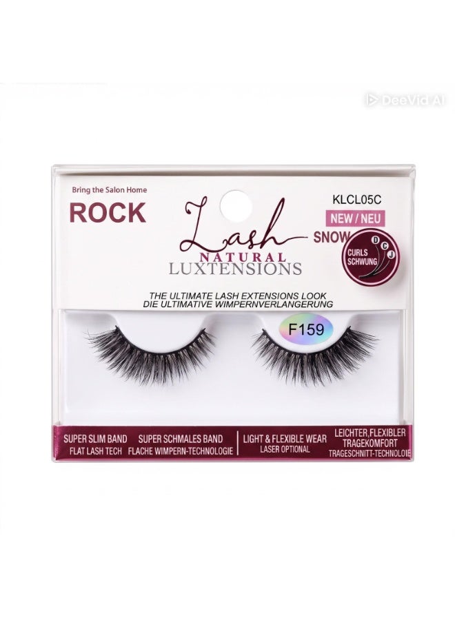 Rock Lash NATURAL SNOW SHIRLEY CURLS SCHWUNG - F 159 - Image 1