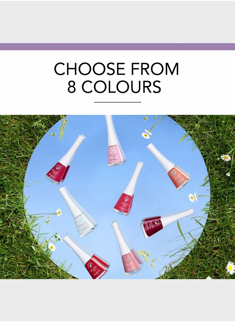 BOURJOIS PARIS Healthy Mix Vegan Nail Polish – 200 – Once & Floral, 9ml
