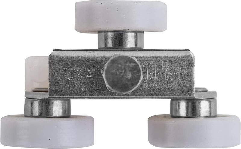 Johnson Hardware 1125PPK1 Sliding Pocket Door Hanger with Ball Bearing Wheels - Image 2