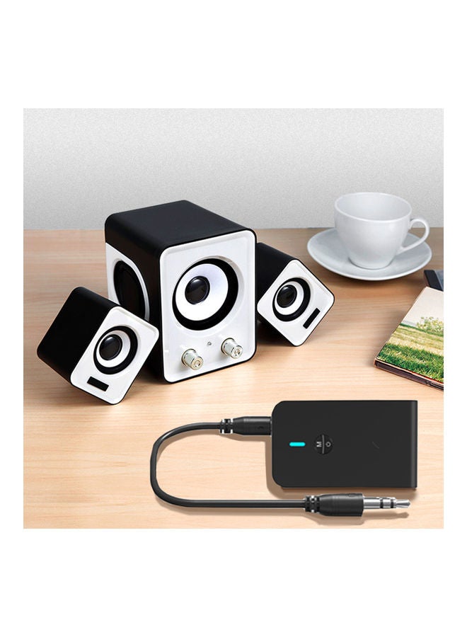 2 in 1 Bluetooth 5.0 Transmitter Receiver Wireless Audio Adapter V8993_P Black - Image 5