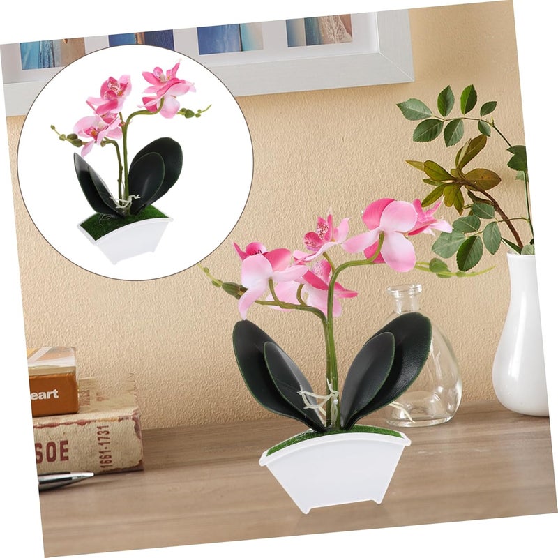 Multi-market matching options Artificial Orchid Plant Decoration Silk Faux Phalaenopsis Red Pot Compact Mini Potted Orchid for Wedding Home Bathroom Office Desk Decor Easy to Clean and Transport High precision lightweight material Daily wear upgraded resistant material General compatible design Regional central warehouse stock Simple upgraded construction Tiered purchase options Dense material Protective coating All-season available stock Multi-price design picks Local supply chain stock Classic modern blend design Multi-budget available picks Heat resistant Cost saving user oriented build Transit & use compatible Treated anti-rust metal Systematic nationwide ship Multi-use qualified quality General standard crafted Diverse operating method fit Carefully selected material Individual group scene compatible All season compatible build - Image 5
