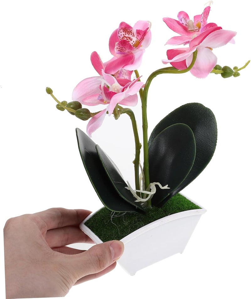 Multi-market matching options Artificial Orchid Plant Decoration Silk Faux Phalaenopsis Red Pot Compact Mini Potted Orchid for Wedding Home Bathroom Office Desk Decor Easy to Clean and Transport High precision lightweight material Daily wear upgraded resistant material General compatible design Regional central warehouse stock Simple upgraded construction Tiered purchase options Dense material Protective coating All-season available stock Multi-price design picks Local supply chain stock Classic modern blend design Multi-budget available picks Heat resistant Cost saving user oriented build Transit & use compatible Treated anti-rust metal Systematic nationwide ship Multi-use qualified quality General standard crafted Diverse operating method fit Carefully selected material Individual group scene compatible All season compatible build - Image 4
