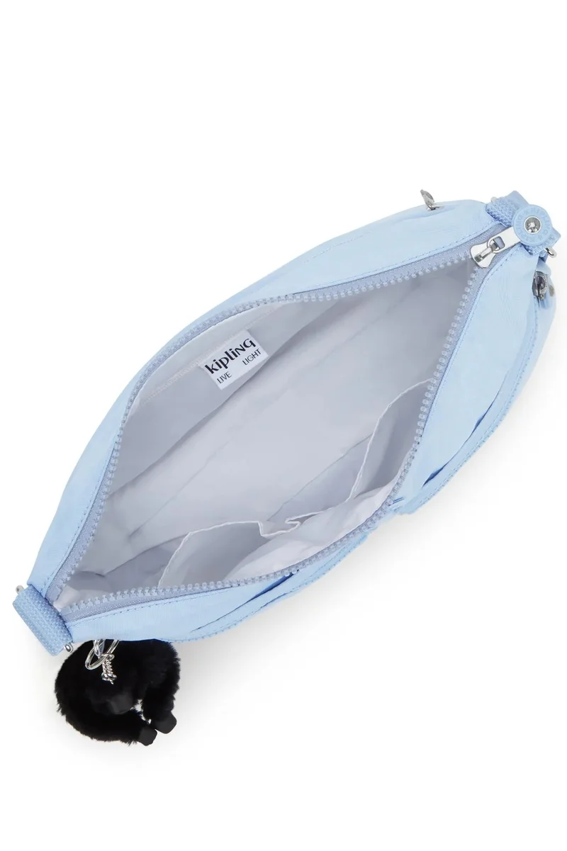 kipling Izellah, Medium Crossbody Female Bag - Cloudy Sky Blue