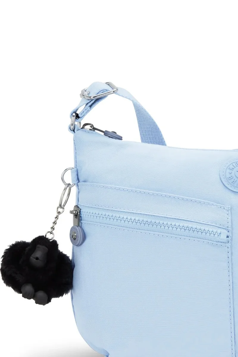 kipling Izellah, Medium Crossbody Female Bag - Cloudy Sky Blue