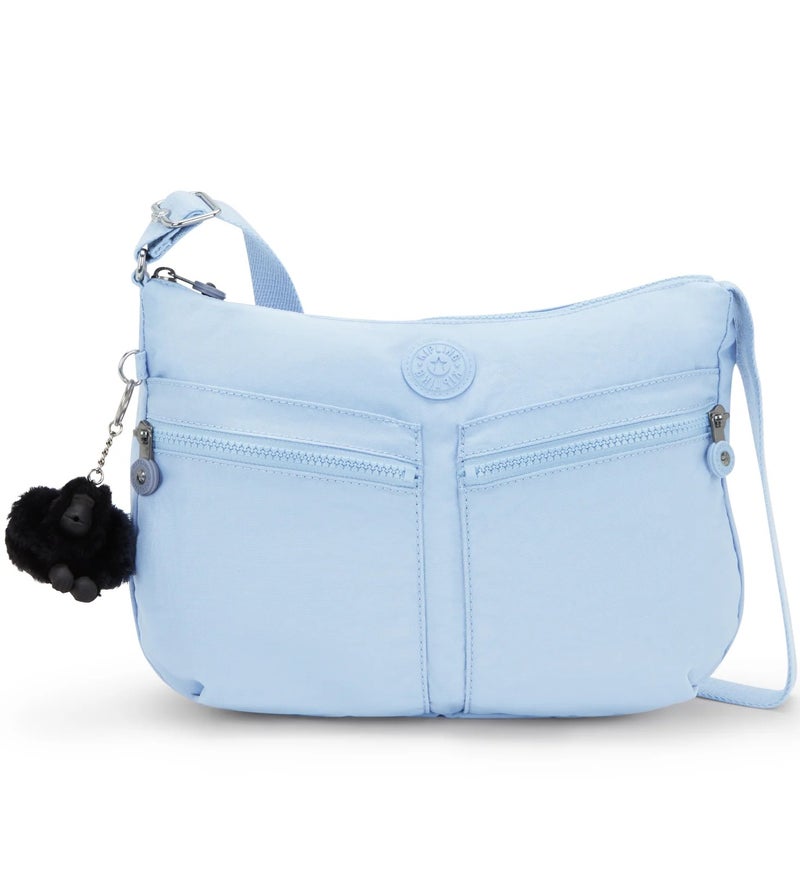 كيبلينغ إيزيلا، حقيبة كروس بودي متوسطة نسائية - سماوي غائم - Image 1