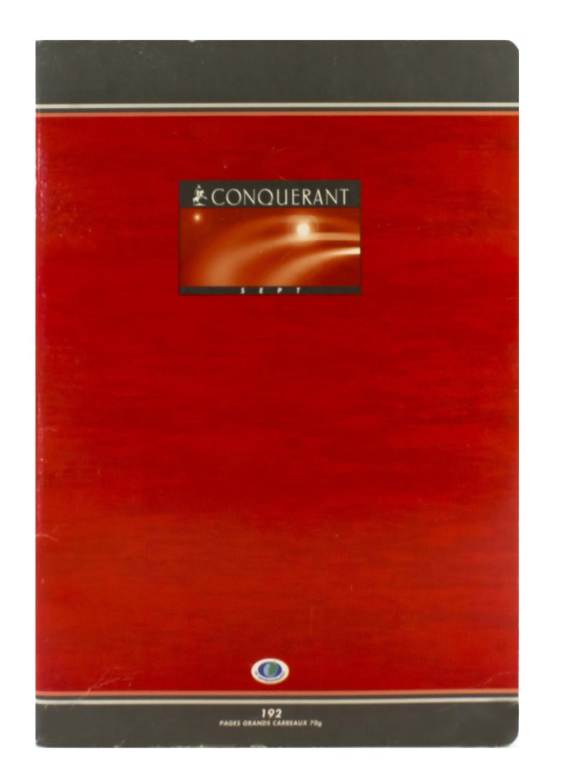 دفتر ملاحظات (سييس) 24 × 32 سم، 192 صفحة (96 ورقة) مسطرة مربعة (فرنسي)
