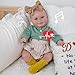 BABESIDE 3in1 Interactive Reborn Baby Dolls 20Inch Cute Soft Vinyl RealisticNewborn Baby Doll Poseable Real Life Lifelike Baby Dolls wDoll Accessories for 3 Year Old Girls - Image 3