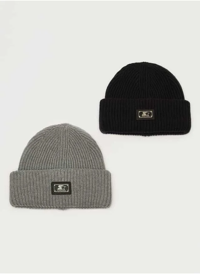 ستارتر Set of 2 - Starter Textured Beanie Cap