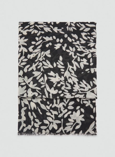 Floral Print Scarf