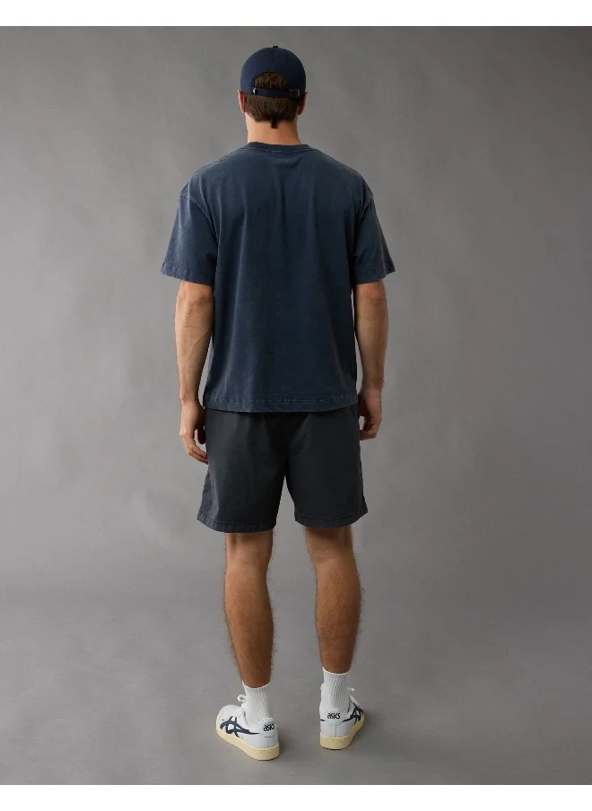 امريكان ايجل AE Boxy Sueded Jersey T-Shirt